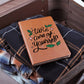 Vegan Leather Graphic Journal - Take Care of  Yourself