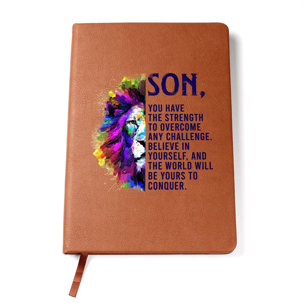 Vegan Leather Journal To Son