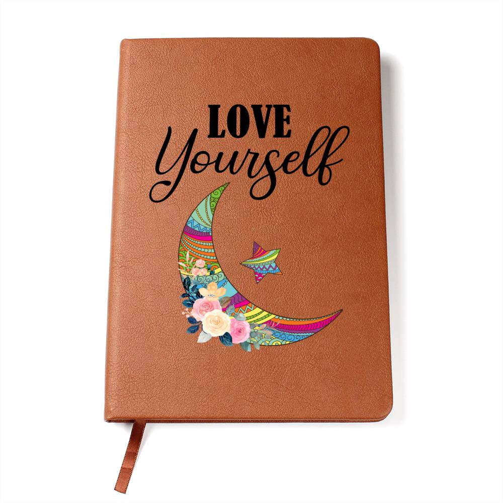 Vegan Leather Journal - Love Yourself