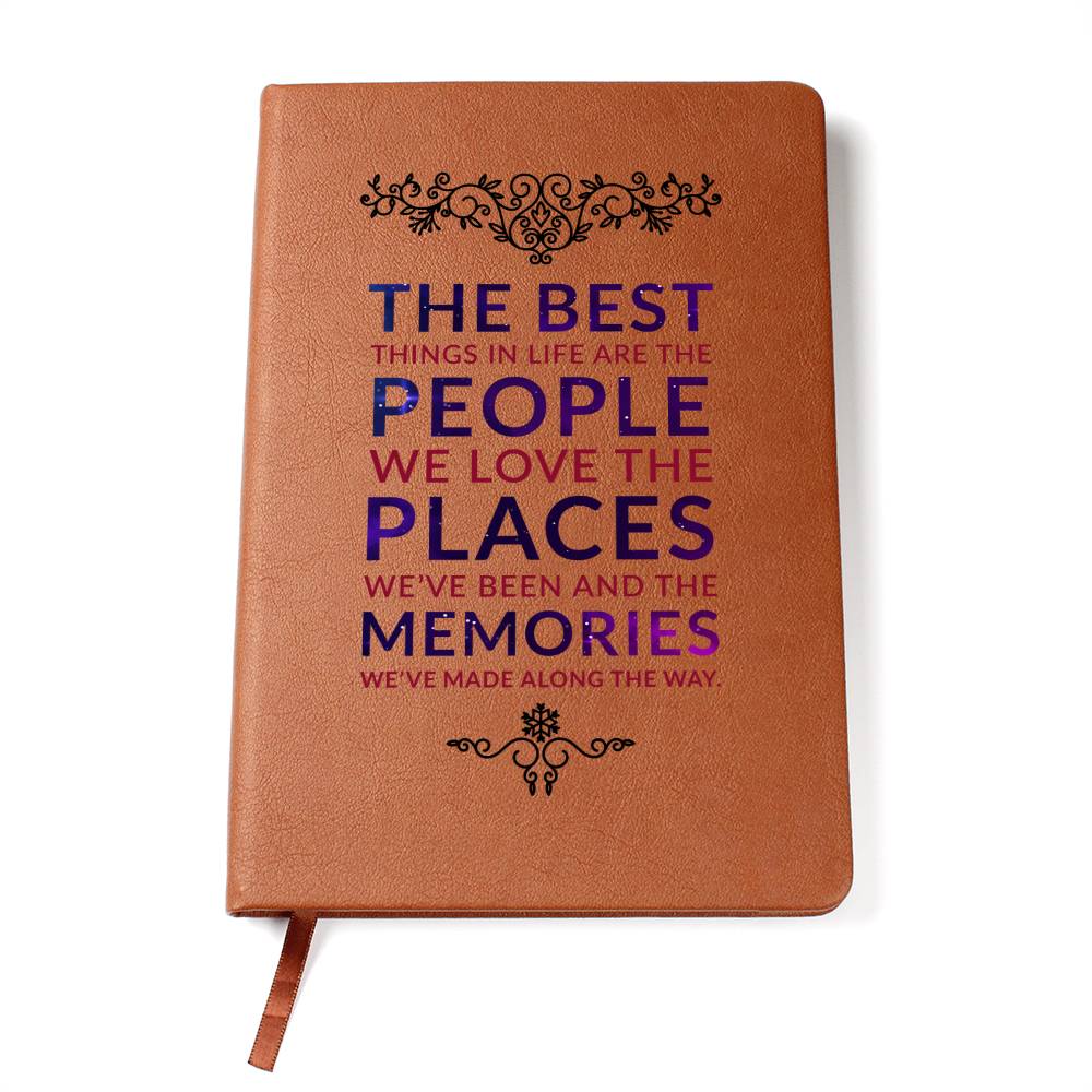 Vegan Leather Memory Journal