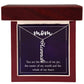 Personalized Vertical  Multi Name Necklace - To Our Mom