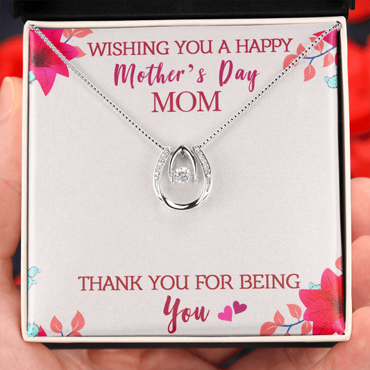 Lucky In Love Necklace - Thank You For Being You