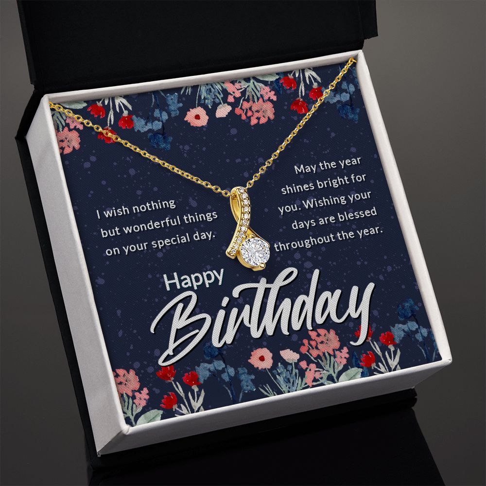 Alluring Beauty Necklace For Birthday