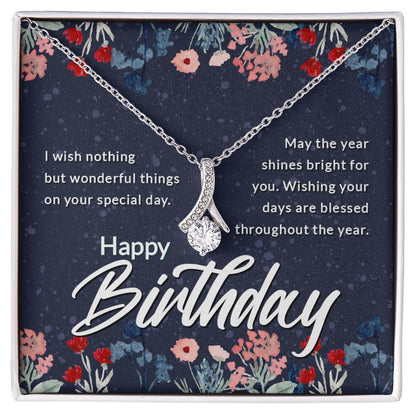 Alluring Beauty Necklace For Birthday