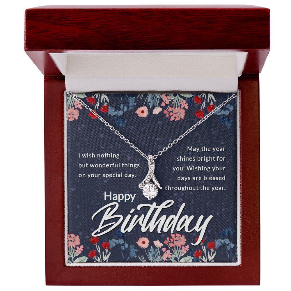 Alluring Beauty Necklace For Birthday