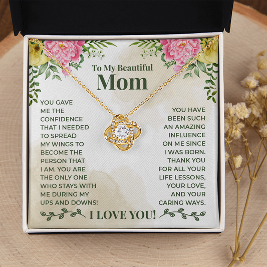 Love Knot Necklace For Mom
