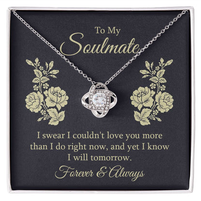 Love Knot Necklace To Soulmate