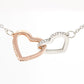 Interlocking Hearts Necklace For Bride