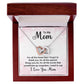 Interlocking Heart Necklace For Mom