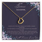 Delicate Heart Necklace Christmas Gift For Bonus Daughter