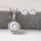 Eternal Hope Necklace and Earring Set Christmas Gift For Wife