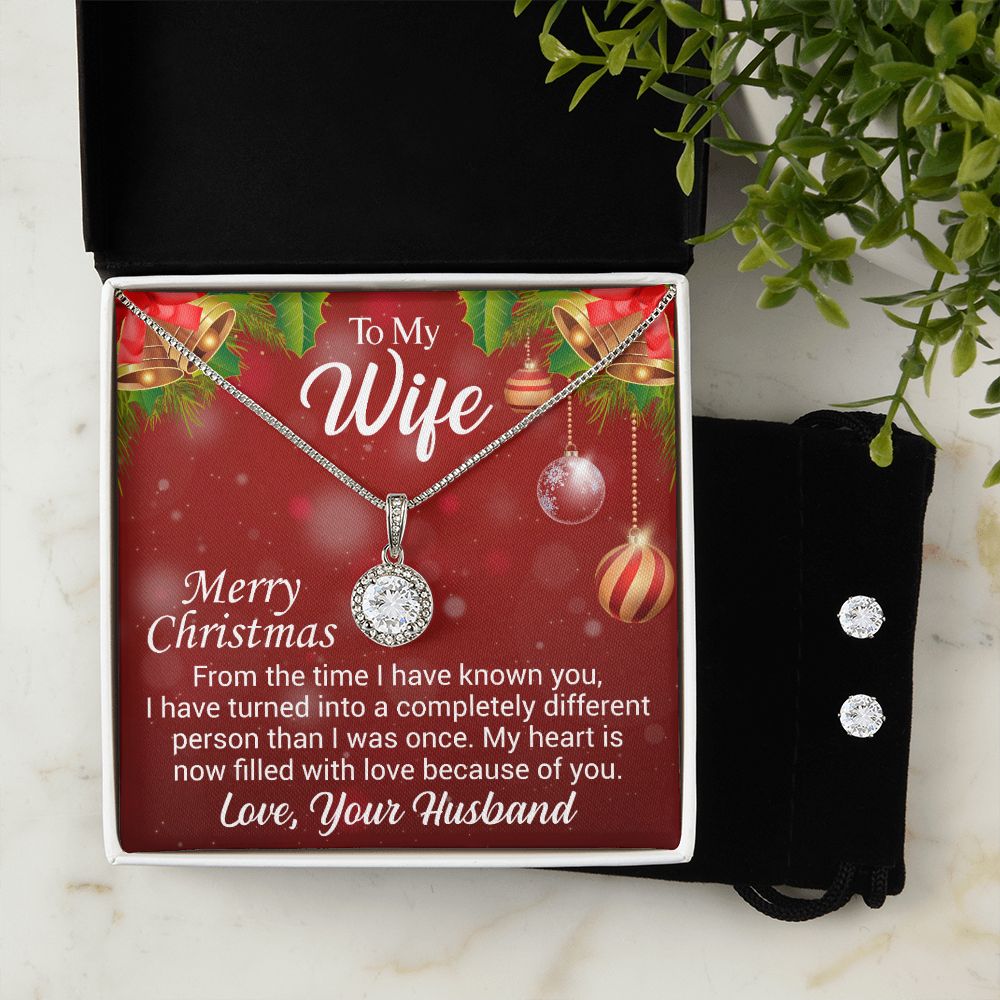 Eternal Hope Necklace and Earring Set Christmas Gift For Wife
