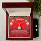 Eternal Hope Necklace and Earring Set Christmas Gift For Grandma