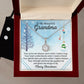 Eternal Hope Necklace and Earring Set Christmas Gift For Grandma