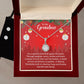 Eternal Hope Necklace and Earring Set Christmas Gift For Grandma
