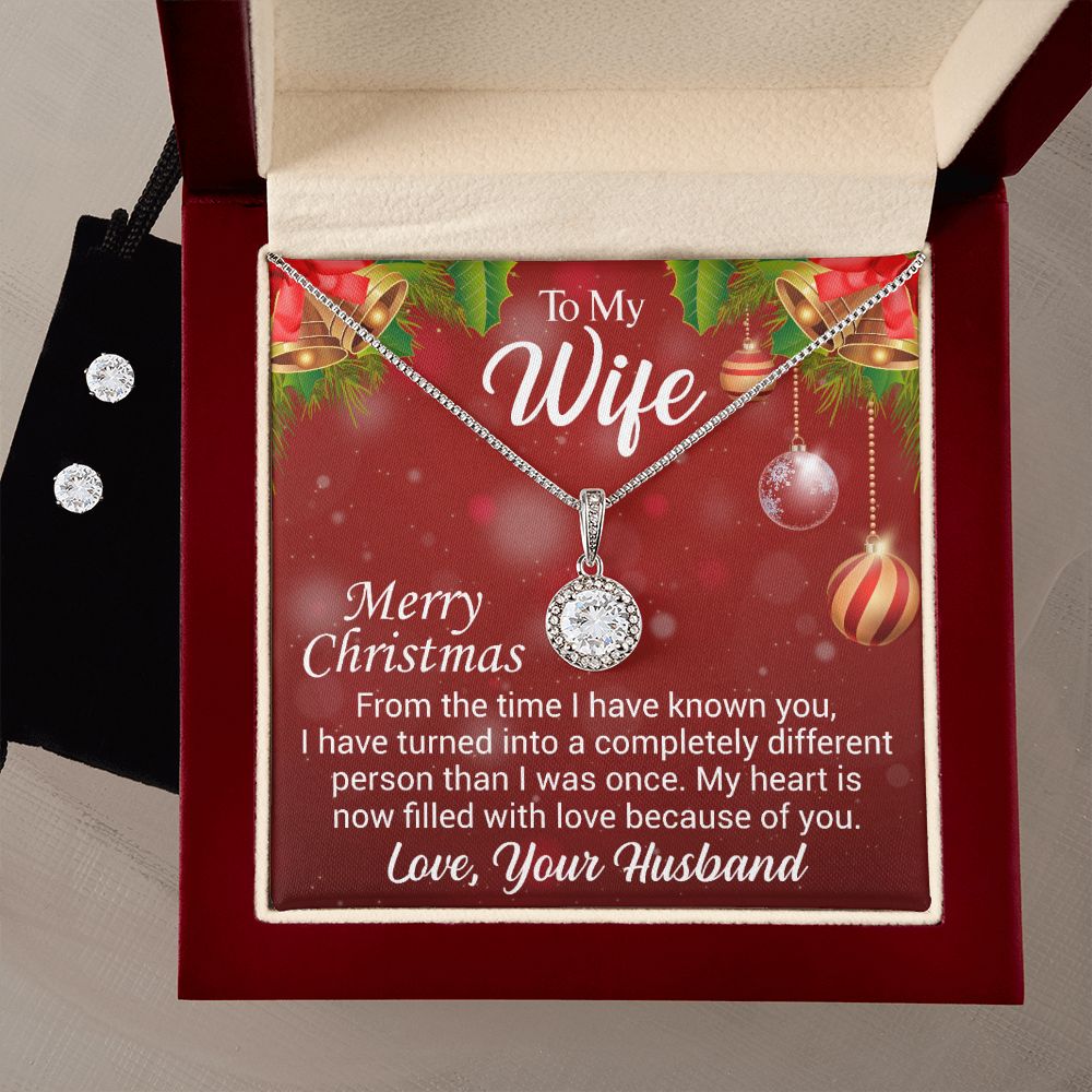 Eternal Hope Necklace and Earring Set Christmas Gift For Wife