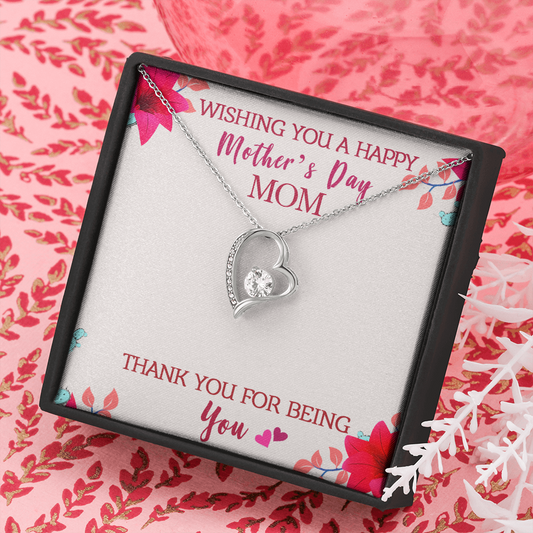 Forever Love Necklace - Thank You For Being You
