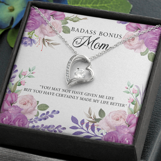 Forever Love Necklace -Badass Bonus Mom