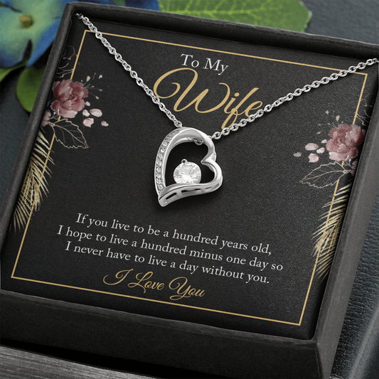 Forever Love Necklace - To Wife