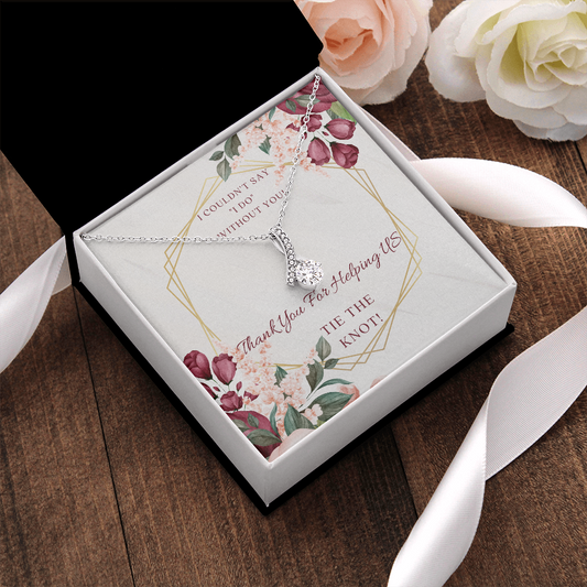 Alluring Beauty Necklace - Thank You Gift For Bridal Party