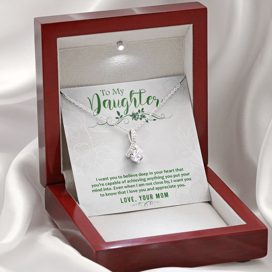Alluring Beauty Necklace Gift for Daughter