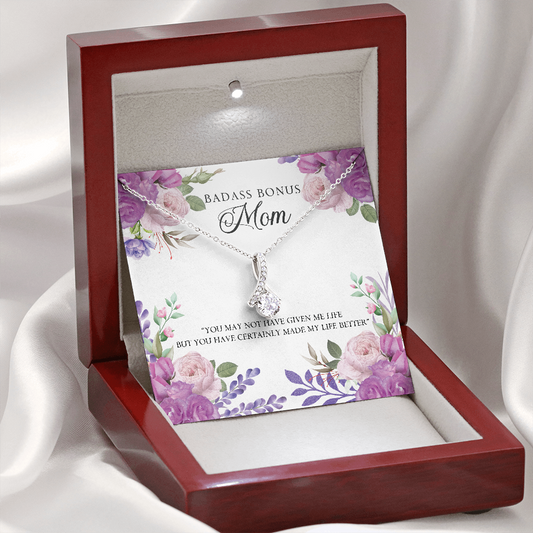 Alluring Beauty Necklace -Badass Bonus Mom